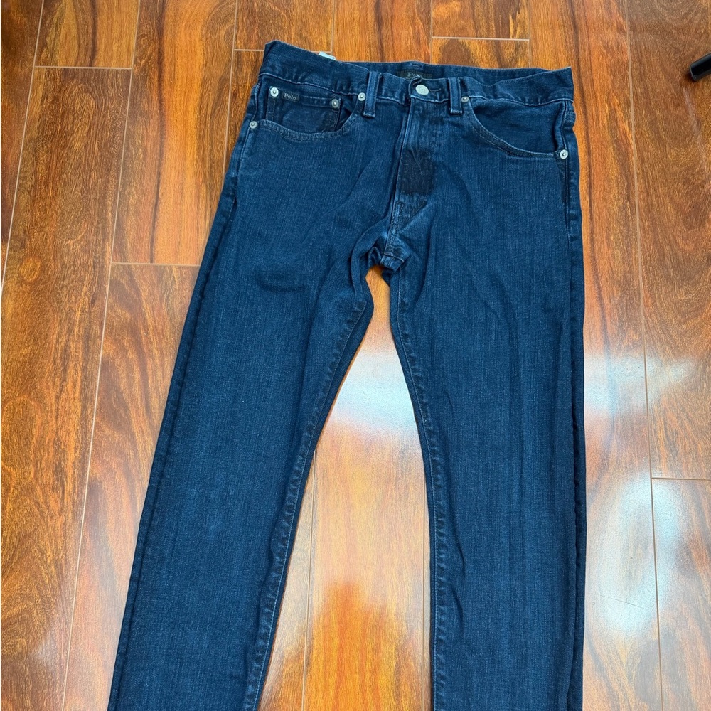 Polo Ralph Lauren Men's Navy Skinny Jeans